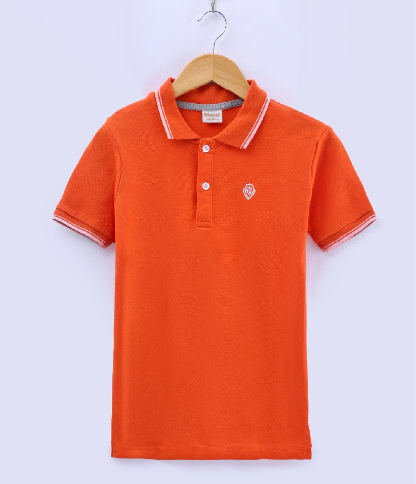 baby boys polo t-shirt front view