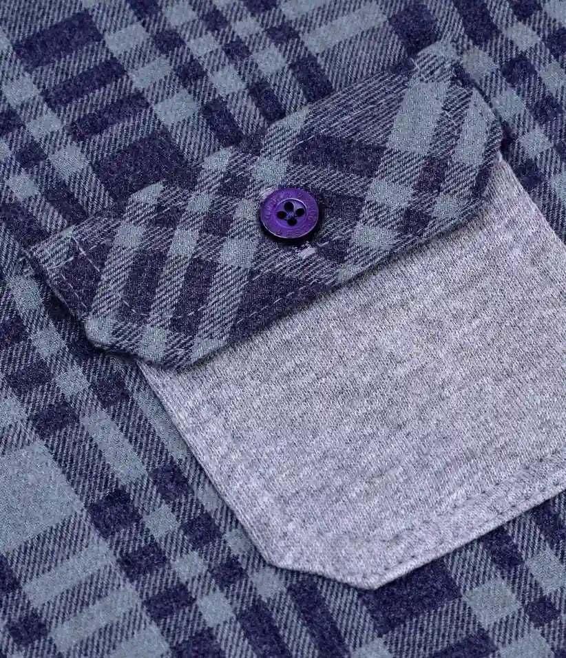 boys plaid flannel hooded shirt jacket 3-8 years details