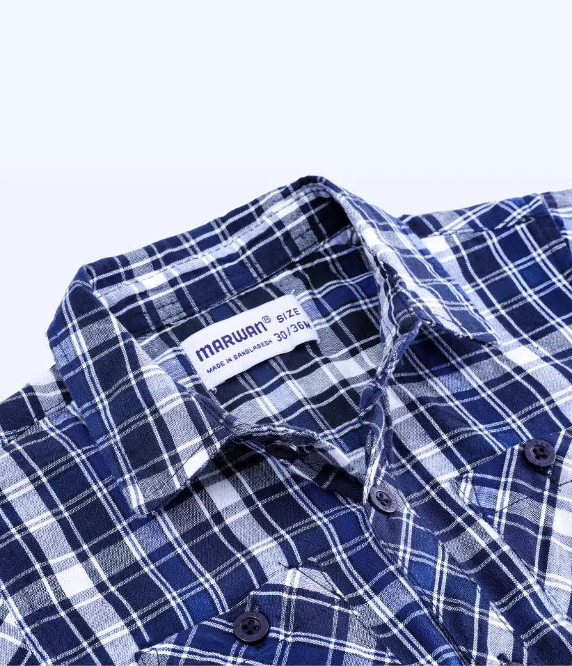 checked shirt