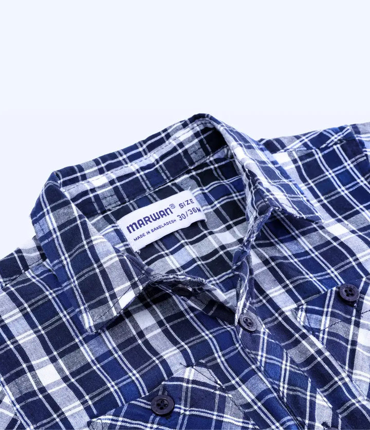 checked shirt