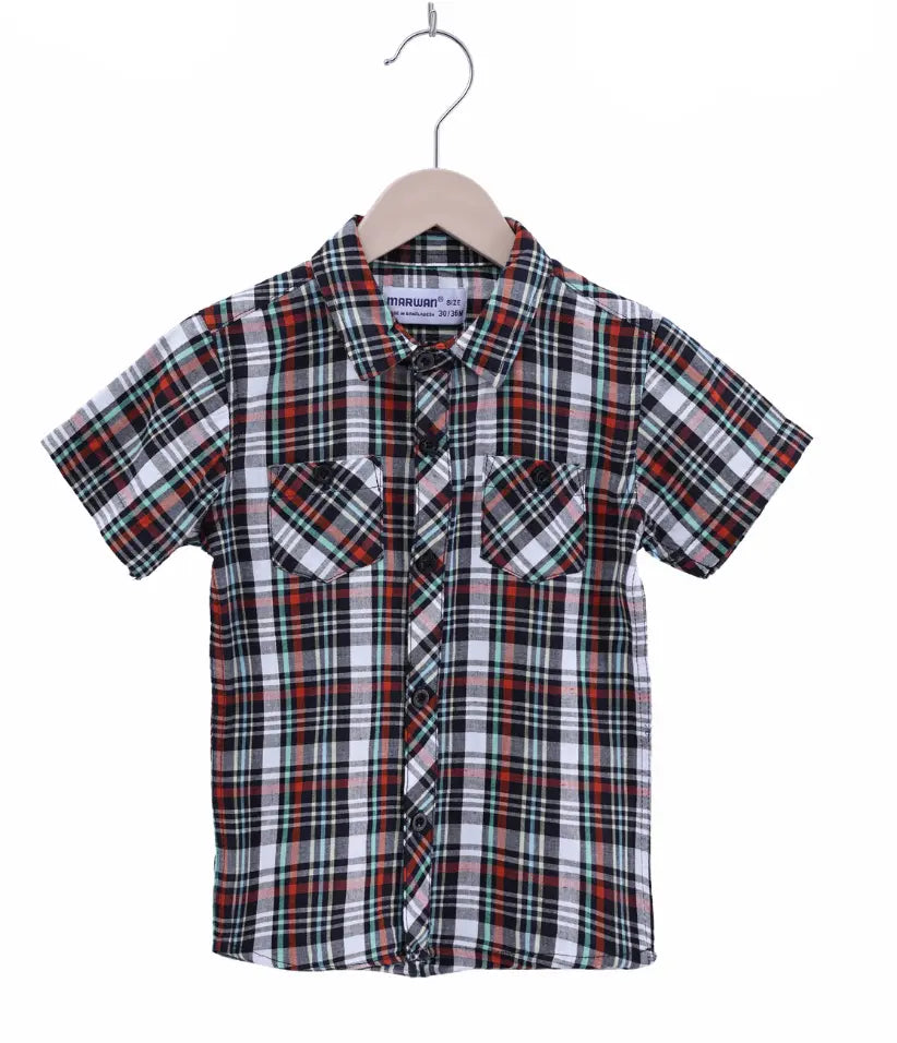 plaid cotton shirt
