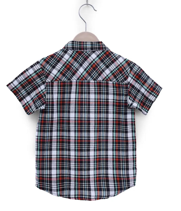 plaid cotton shirt