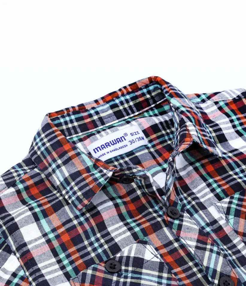 plaid cotton shirt