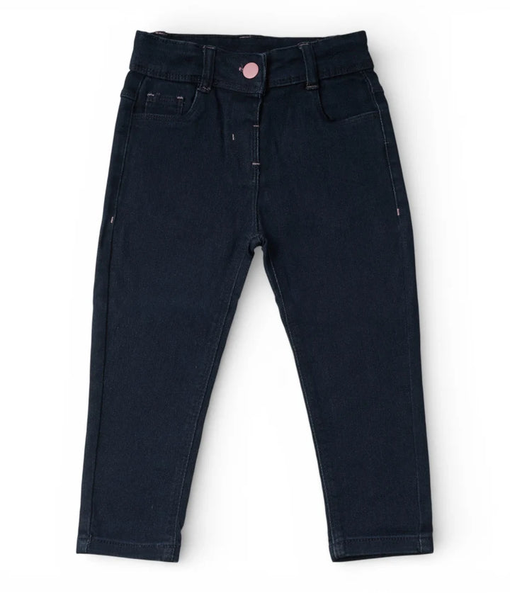 baby girls basic jeans 6-36 months front view