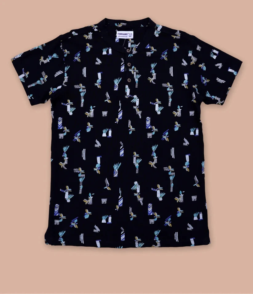 boys graphic polo t-shirt