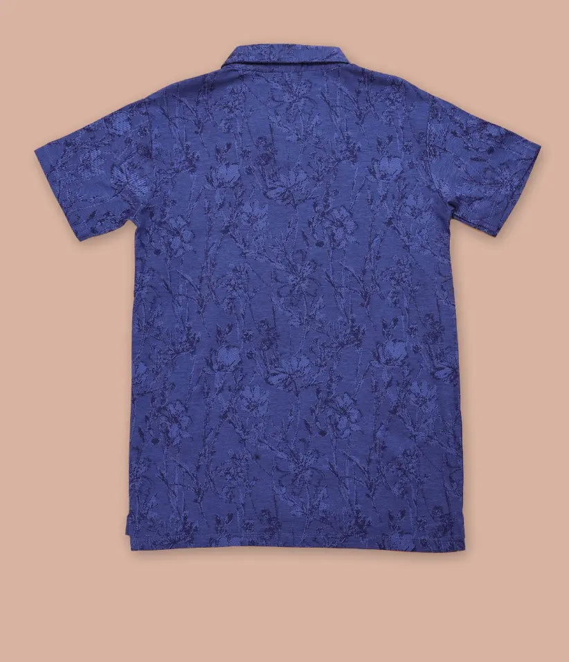 boys graphic polo t-shirt