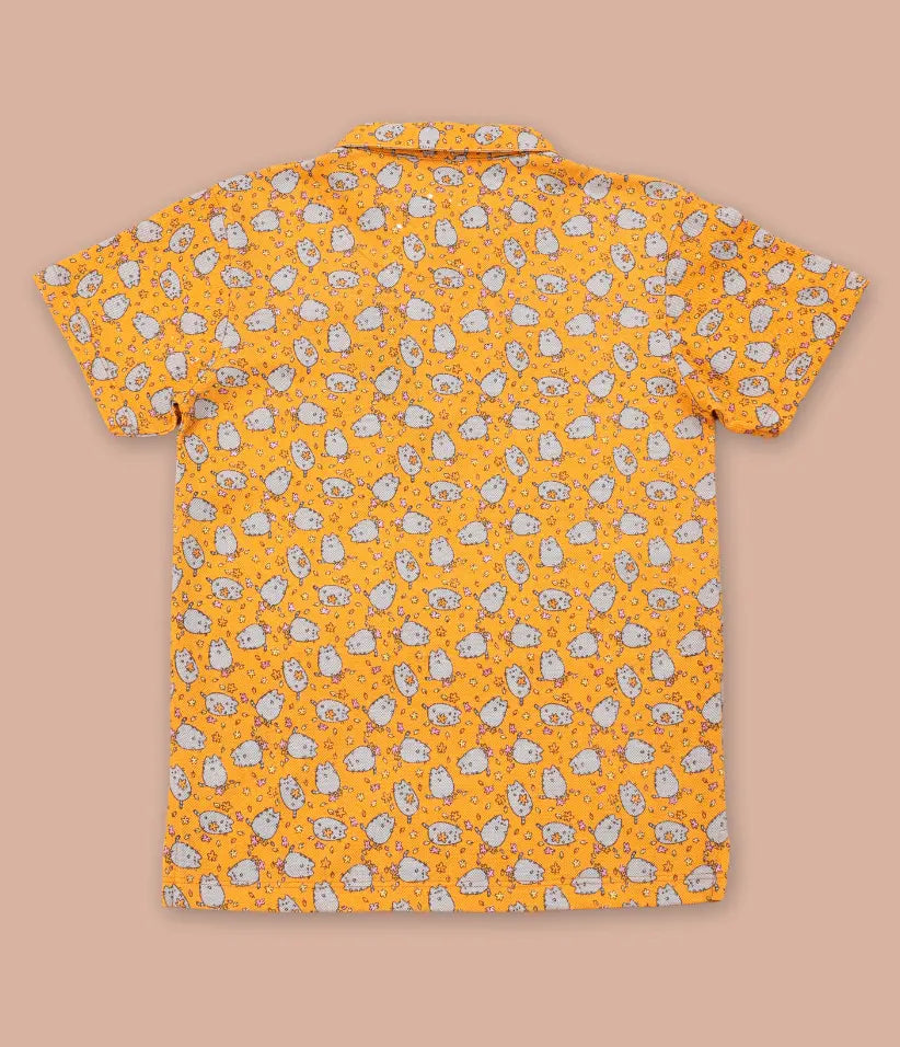boys classic printed polo t-shirt