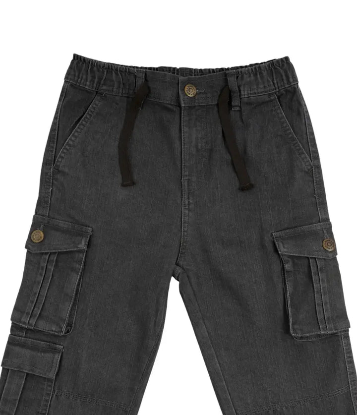 boys denim cargo jeans 3-8 years
