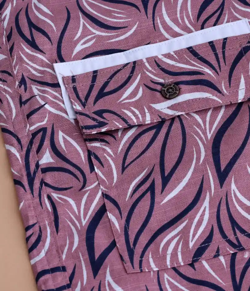 boys cotton hawaiian shirt and shorts set 3-8 years details