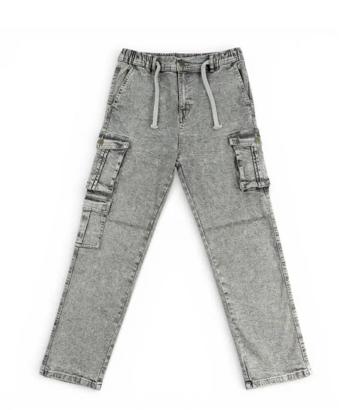 boys cargo jeans 9-16 years front view