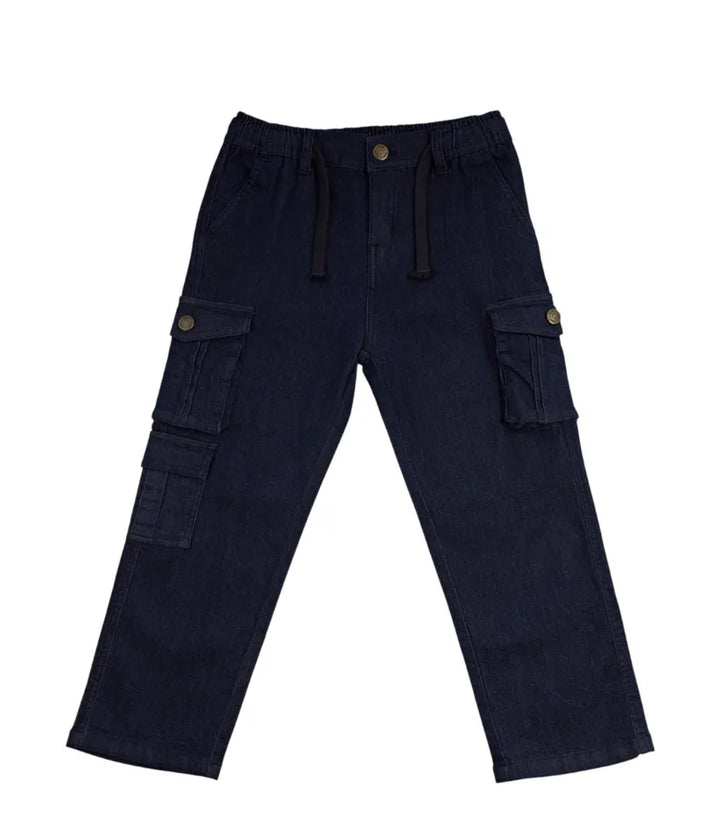 boys cargo jeans 3-8 years front view