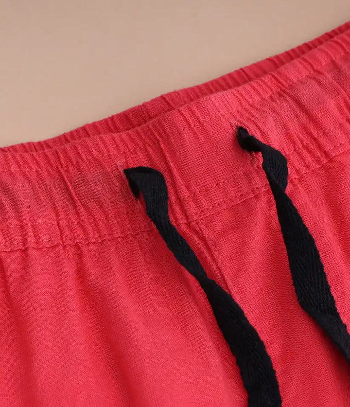boys cotton co-ord set 3-8 years shorts view