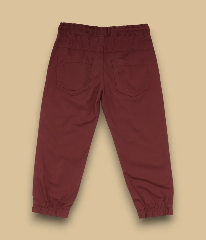 baby boys linen joggers