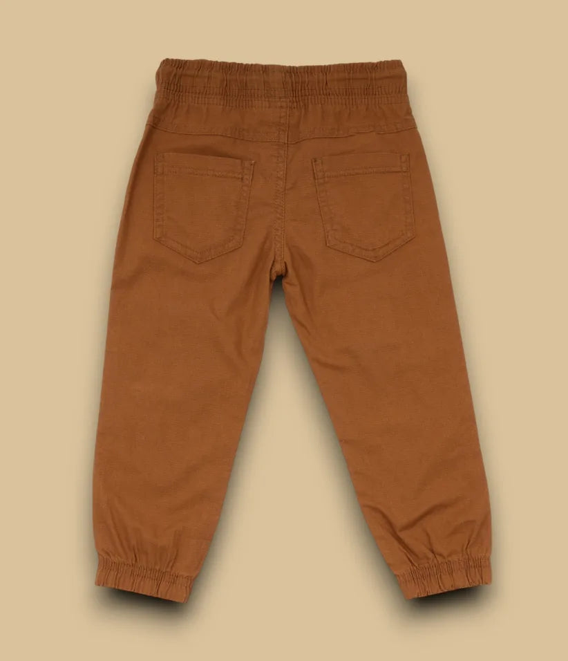 baby boys linen joggers