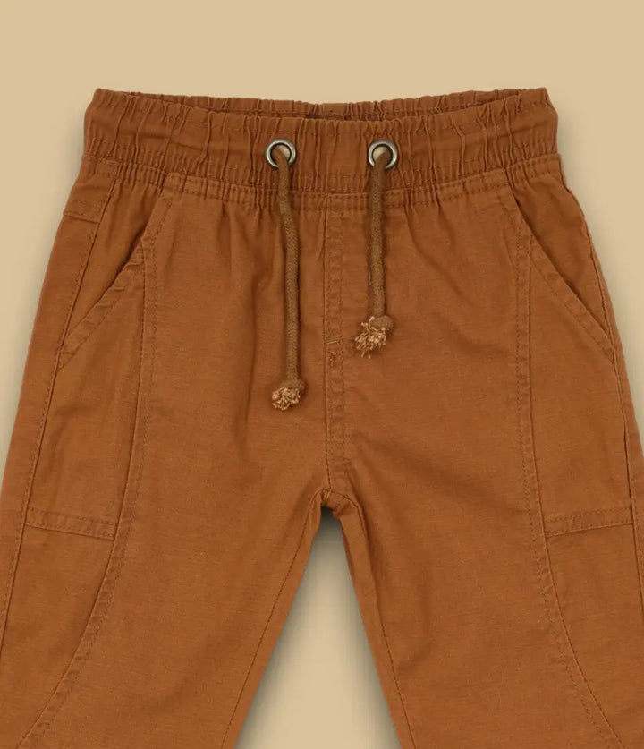 baby boys linen joggers