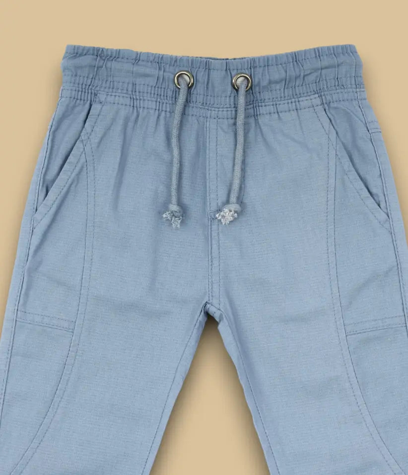 baby boys linen joggers