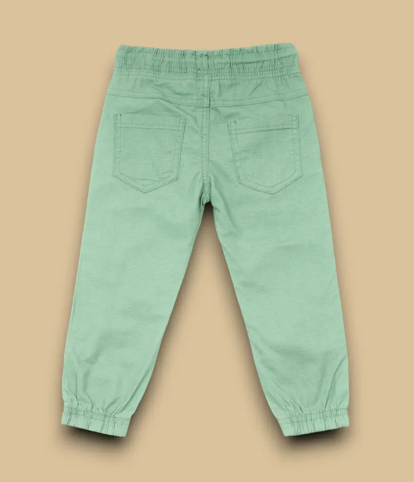 baby boys linen joggers