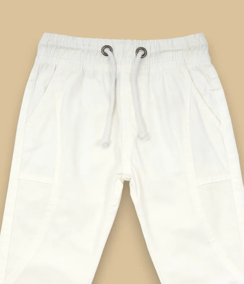baby boys linen joggers